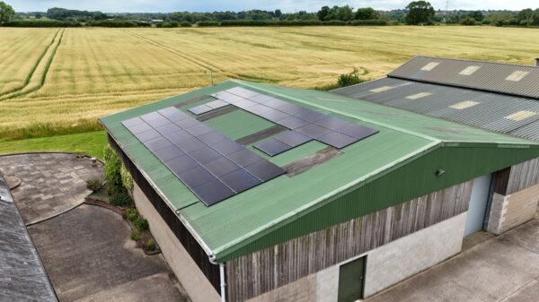 Farm Solar PV & Battery Storage in Sapcote, Leicestershire example photo