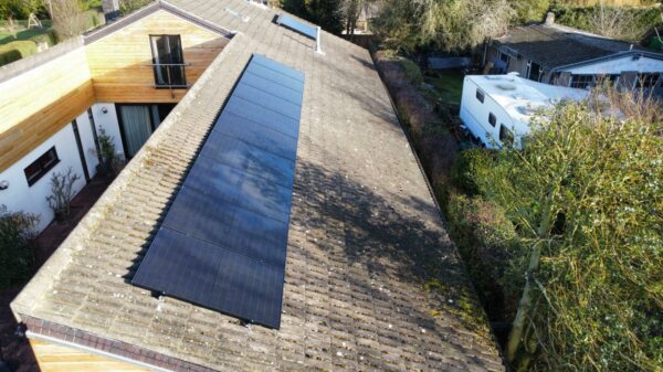 Solar & Battery Storage, Stapleton, Leicestershire example photo