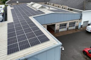 A photo to represent the 'Solar array installation for Cotswold Hereford BMW, Herefordshire' project