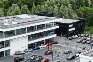 A photo to represent the 'Solar Installation for Cheltenham BMW & Mini Main Dealer Showroom in Gloucestershire' project