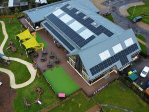 A photo to represent the 'Roof-Mounted Solar Array Installation for Sprouts Play Barn in Oxfordshire' project