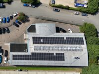 A photo of a recent Eco Power Systems solar panel installation