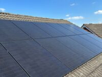 A photo of a recent Eco Power Systems solar panel installation