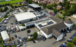 Roof-Mounted Commercial Solar Solutions example photograph
