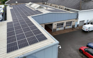 Roof-Mounted Commercial Solar Solutions example photograph